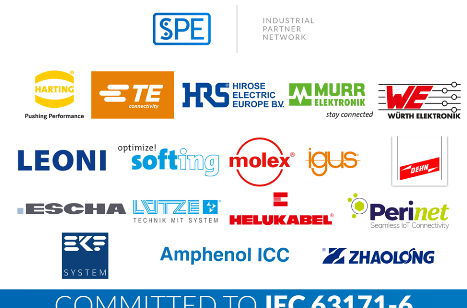 Partner des Single Pair Ethernet Industrial Partner Networks